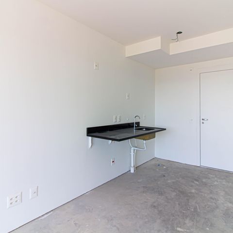 Studio à venda com 27m², 1 quarto e sem vaga Studio à venda com 27m², 1 quarto e sem vagaStúdio