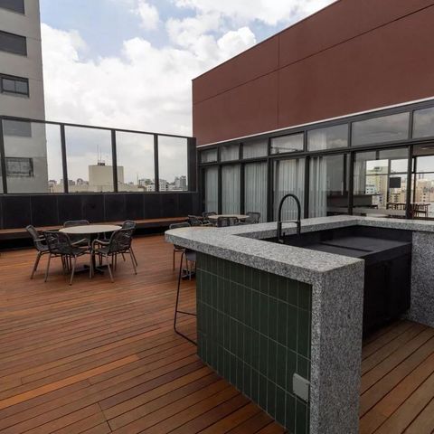 Studio à venda com 27m², 1 quarto e sem vaga Studio à venda com 27m², 1 quarto e sem vagaSolarium