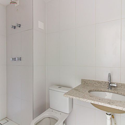 Studio à venda com 27m², 1 quarto e sem vaga Studio à venda com 27m², 1 quarto e sem vagaBanheiro