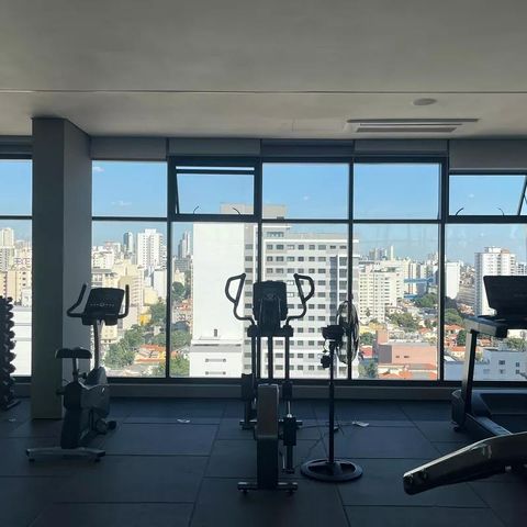 Studio à venda com 27m², 1 quarto e sem vaga Studio à venda com 27m², 1 quarto e sem vagaAcademia