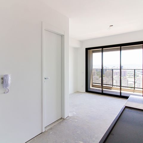 Studio à venda com 27m², 1 quarto e sem vaga Studio à venda com 27m², 1 quarto e sem vagaStúdio