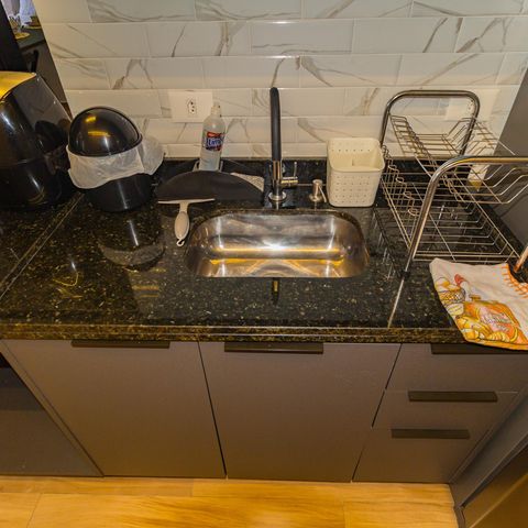 Studio à venda com 27m², 1 quarto e sem vaga Studio à venda com 27m², 1 quarto e sem vagaDetalhe - Cozinha