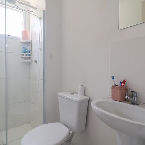 Apartamento à venda com 48m², 2 quartos e 1 vaga Apartamento à venda com 48m², 2 quartos e 1 vagaBanheiro