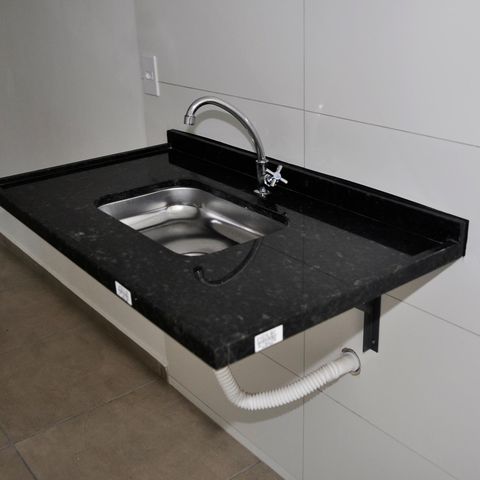 Apartamento à venda com 64m², 2 quartos e 1 vagaDetalhe - Cozinha Americana