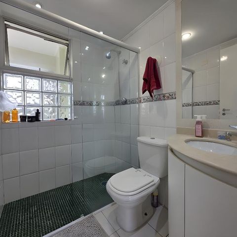 Apartamento para alugar com 80m², 2 quartos e 1 vaga Apartamento para alugar com 80m², 2 quartos e 1 vagaBanheiro Social