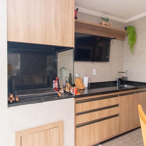 Apartamento à venda com 100m², 2 quartos e 2 vagas Apartamento à venda com 100m², 2 quartos e 2 vagasVaranda gourmet