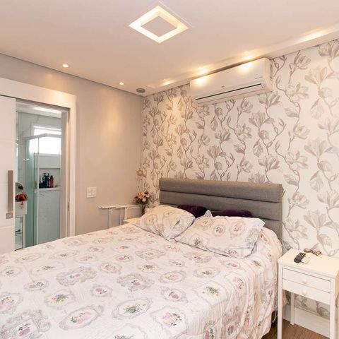 Apartamento à venda com 100m², 2 quartos e 2 vagas Apartamento à venda com 100m², 2 quartos e 2 vagasQuarto Suíte 1