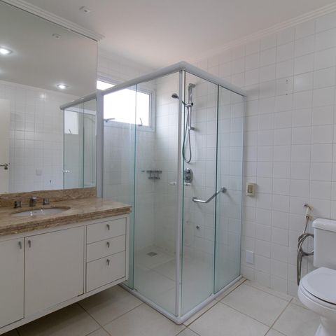 Apartamento para alugar com 50m², 1 quarto e 2 vagas Apartamento para alugar com 50m², 1 quarto e 2 vagasBanheiro Social