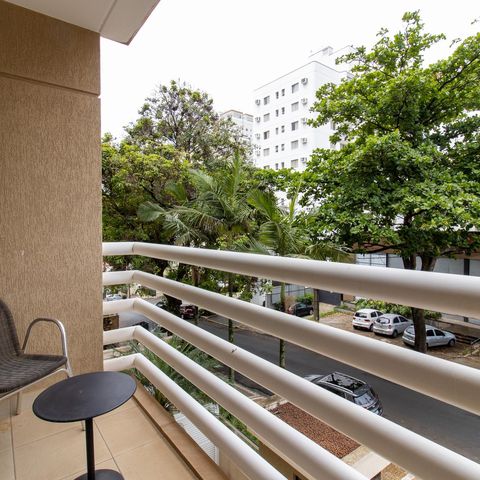 Apartamento para alugar com 50m², 1 quarto e 2 vagas Apartamento para alugar com 50m², 1 quarto e 2 vagasVaranda