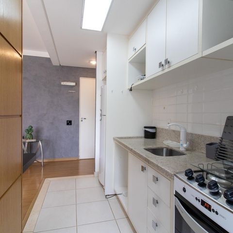 Apartamento para alugar com 50m², 1 quarto e 2 vagas Apartamento para alugar com 50m², 1 quarto e 2 vagasCozinha