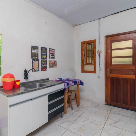 Casa à venda com 65m², 1 quarto e 1 vagaCozinha e Área de Serviço