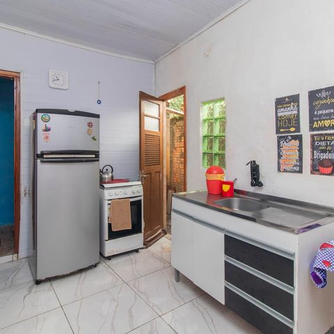 Casa à venda com 65m², 1 quarto e 1 vagaCozinha e Área de Serviço