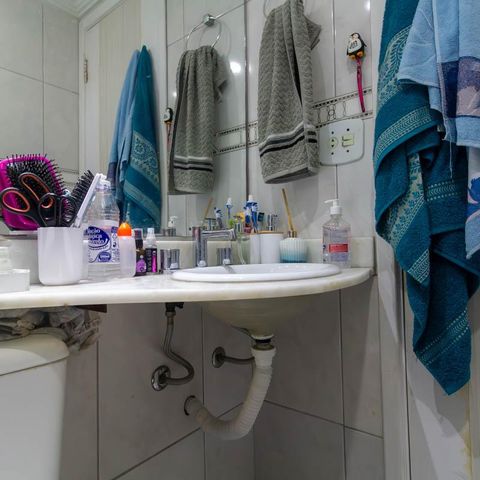 Apartamento à venda com 80m², 3 quartos e 2 vagas Apartamento à venda com 80m², 3 quartos e 2 vagasBanheiro 2
