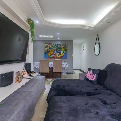 Apartamento à venda com 80m², 3 quartos e 2 vagas Apartamento à venda com 80m², 3 quartos e 2 vagasSala