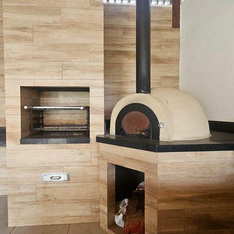 Apartamento à venda com 80m², 3 quartos e 2 vagas Apartamento à venda com 80m², 3 quartos e 2 vagasÁrea comum - Churrasqueira