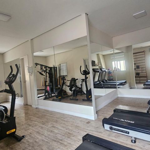 Apartamento à venda com 80m², 3 quartos e 2 vagas Apartamento à venda com 80m², 3 quartos e 2 vagasÁrea comum - Academia