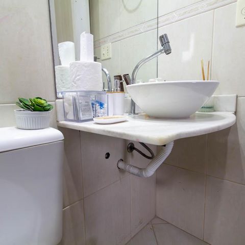 Apartamento à venda com 80m², 3 quartos e 2 vagas Apartamento à venda com 80m², 3 quartos e 2 vagasBanheiro 1