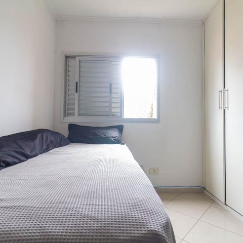 Apartamento à venda com 80m², 3 quartos e 2 vagas Apartamento à venda com 80m², 3 quartos e 2 vagasQuarto 2