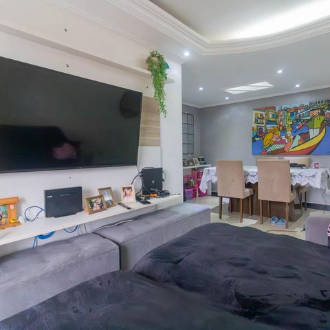 Apartamento à venda com 80m², 3 quartos e 2 vagas Apartamento à venda com 80m², 3 quartos e 2 vagasSala