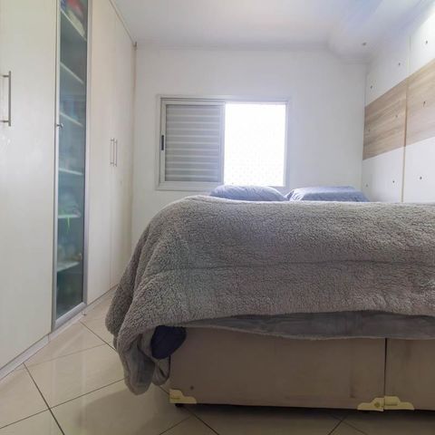 Apartamento à venda com 80m², 3 quartos e 2 vagas Apartamento à venda com 80m², 3 quartos e 2 vagasQuarto 1