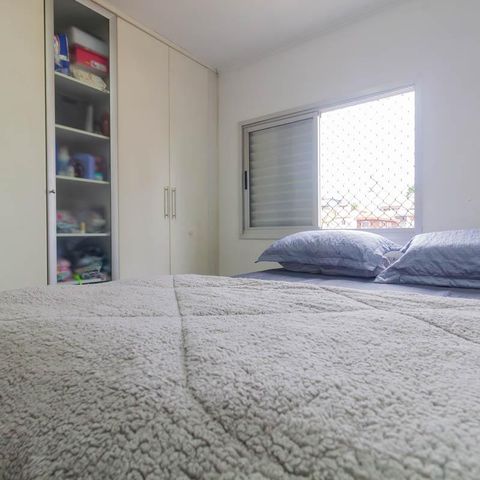 Apartamento à venda com 80m², 3 quartos e 2 vagas Apartamento à venda com 80m², 3 quartos e 2 vagasQuarto 1