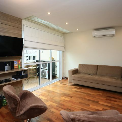 Apartamento à venda com 88m², 1 quarto e 2 vagas Apartamento à venda com 88m², 1 quarto e 2 vagasSala