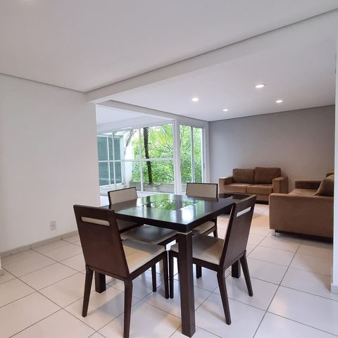 Apartamento à venda com 88m², 1 quarto e 2 vagas Apartamento à venda com 88m², 1 quarto e 2 vagasÁrea comum - Salão de festas