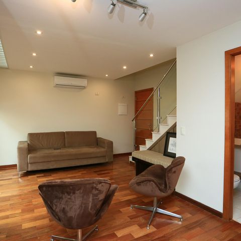 Apartamento à venda com 88m², 1 quarto e 2 vagas Apartamento à venda com 88m², 1 quarto e 2 vagasSala