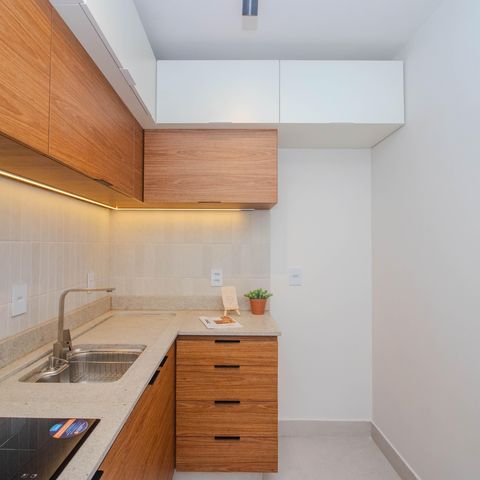 Apartamento à venda com 73m², 2 quartos e sem vaga Apartamento à venda com 73m², 2 quartos e sem vagaCozinha e Área de Serviço