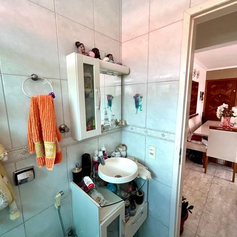 Apartamento à venda com 60m², 2 quartos e 1 vaga Apartamento à venda com 60m², 2 quartos e 1 vagaBanheiro