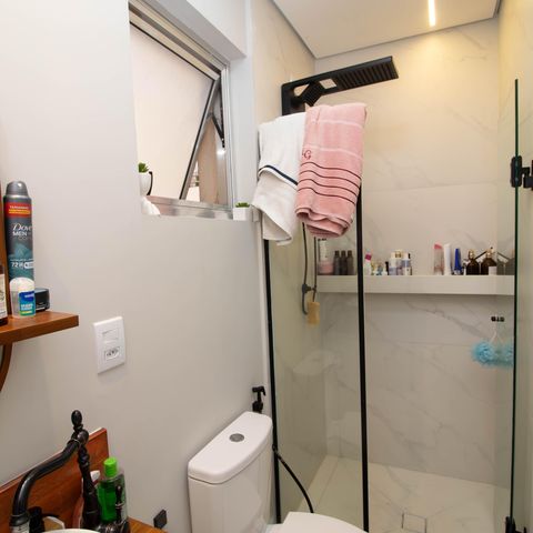 Apartamento à venda com 98m², 3 quartos e 1 vagaBanheiro da Suíte