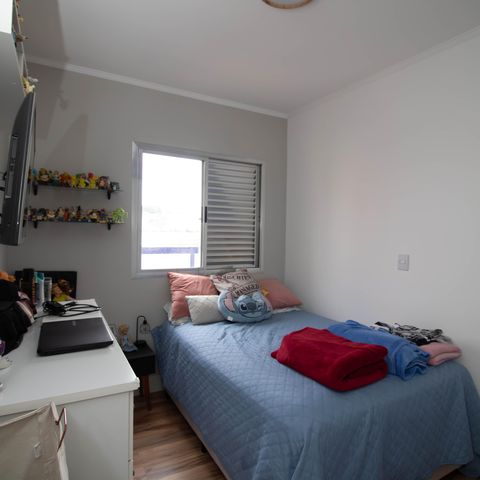 Apartamento à venda com 98m², 3 quartos e 1 vagaQuarto 3