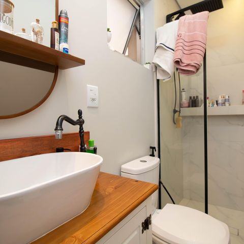 Apartamento à venda com 98m², 3 quartos e 1 vagaBanheiro da Suíte
