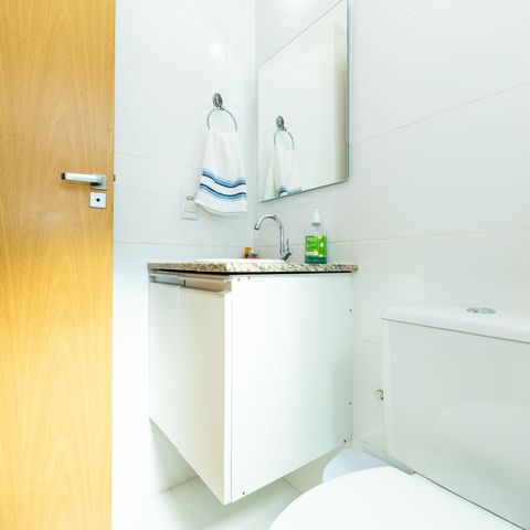 Apartamento à venda com 75m², 3 quartos e 2 vagas Apartamento à venda com 75m², 3 quartos e 2 vagasBANHEIRO2