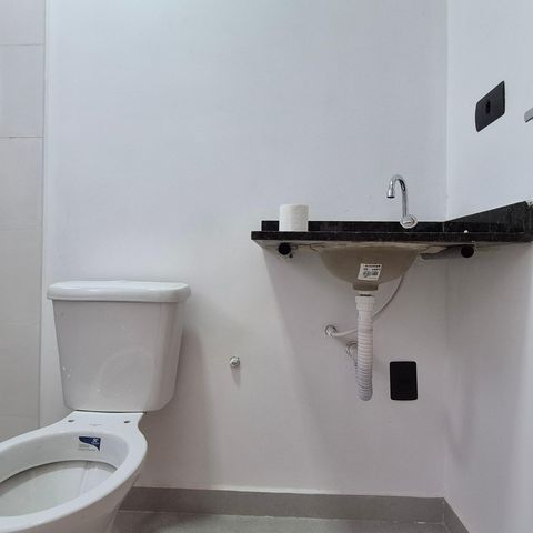 Apartamento à venda com 106m², 2 quartos e 1 vaga Apartamento à venda com 106m², 2 quartos e 1 vagaBanheiro Social