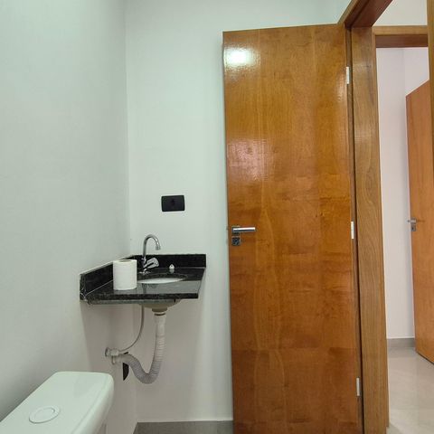 Apartamento à venda com 106m², 2 quartos e 1 vaga Apartamento à venda com 106m², 2 quartos e 1 vagaBanheiro Social