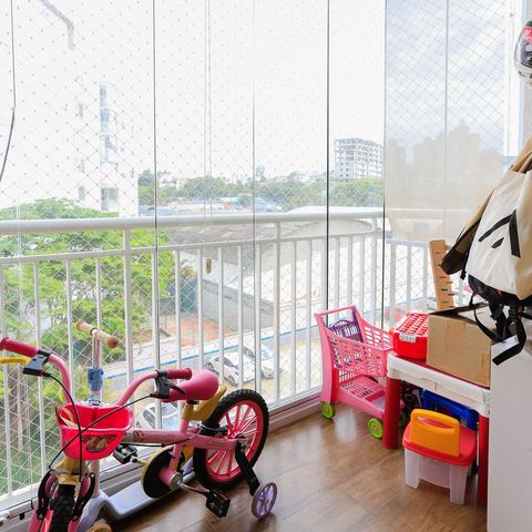 Apartamento à venda com 60m², 2 quartos e 1 vaga Apartamento à venda com 60m², 2 quartos e 1 vagaVaranda