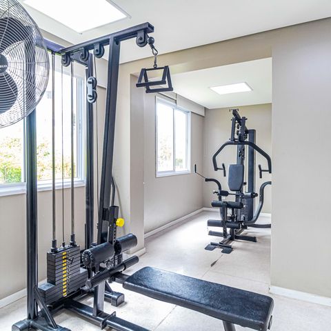 Apartamento à venda com 60m², 2 quartos e 1 vaga Apartamento à venda com 60m², 2 quartos e 1 vagaÁrea comum - Academia