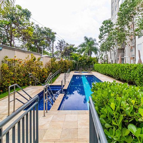 Apartamento à venda com 60m², 2 quartos e 1 vaga Apartamento à venda com 60m², 2 quartos e 1 vagaÁrea comum - Piscina