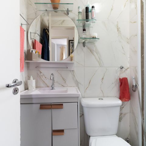 Apartamento para alugar com 40m², 2 quartos e 1 vaga Apartamento para alugar com 40m², 2 quartos e 1 vagaBanheiro