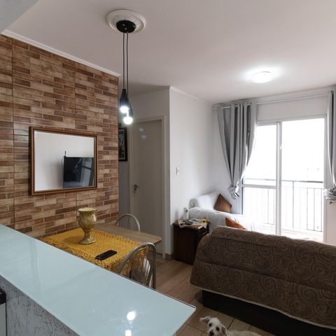 Apartamento para alugar com 40m², 2 quartos e 1 vaga Apartamento para alugar com 40m², 2 quartos e 1 vagaSala