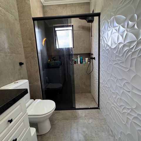 Apartamento à venda com 96m², 3 quartos e 3 vagas Apartamento à venda com 96m², 3 quartos e 3 vagasBanheiro