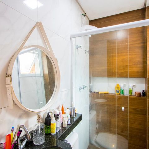 Apartamento à venda com 70m², 3 quartos e 1 vaga Apartamento à venda com 70m², 3 quartos e 1 vagaBanheiro da Suíte