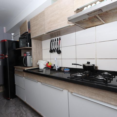 Apartamento à venda com 49m², 2 quartos e 1 vagaCozinha
