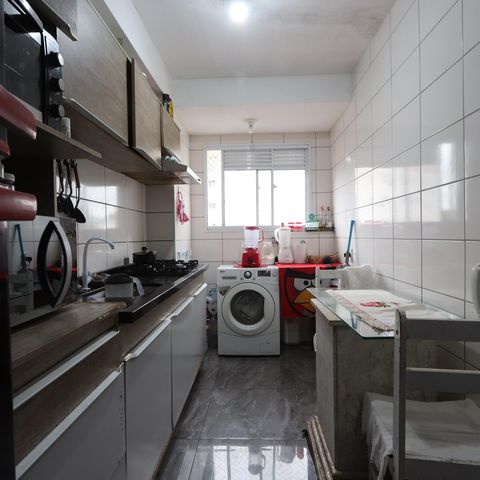 Apartamento à venda com 49m², 2 quartos e 1 vagaCozinha