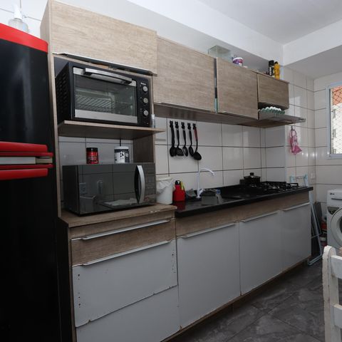 Apartamento à venda com 49m², 2 quartos e 1 vagaCozinha