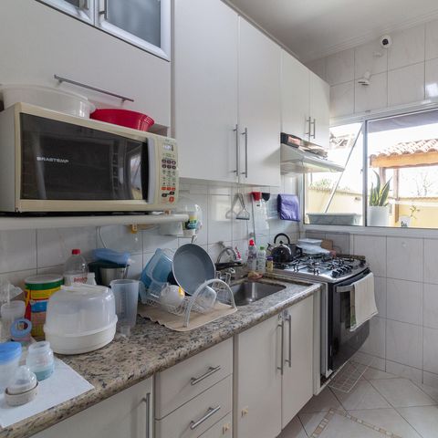 Casa de condomínio à venda com 90m², 2 quartos e 2 vagas Casa de condomínio à venda com 90m², 2 quartos e 2 vagasCozinha