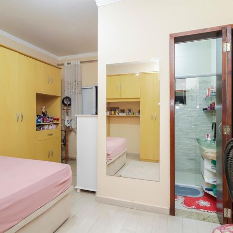 Casa à venda com 86m², 2 quartos e 2 vagasQuarto 2 -  Suíte
