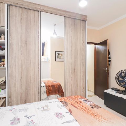 Casa à venda com 86m², 2 quartos e 2 vagasQuarto 1 - Suíte