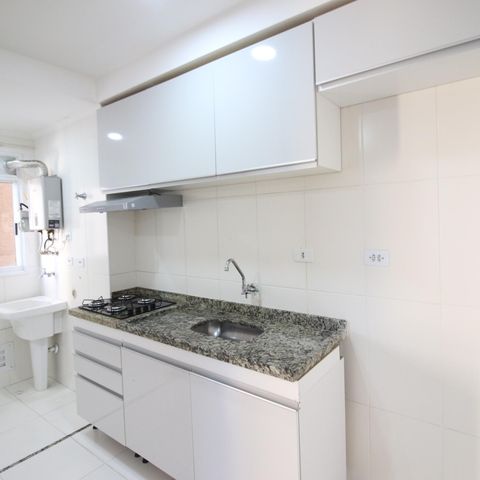 Apartamento à venda com 57m², 3 quartos e 1 vagaCozinha e Área de Serviço